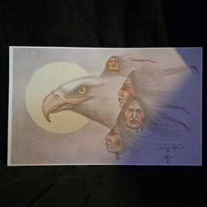 “War Eagle” by Johnny Tiger Jr. – Signed x2 & Personalized Limited Edition